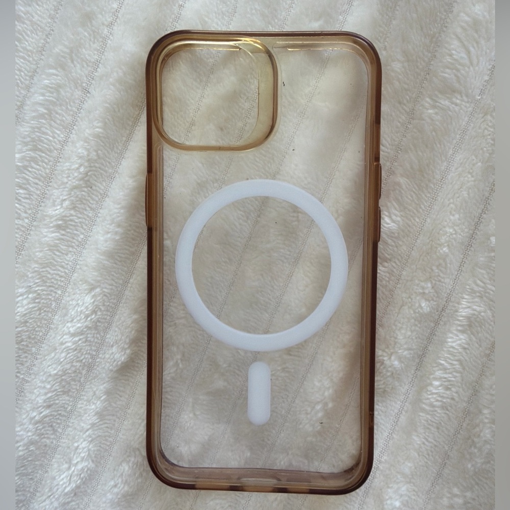 Clear iPhone 13 MagSafe Phone Case, Shockproof